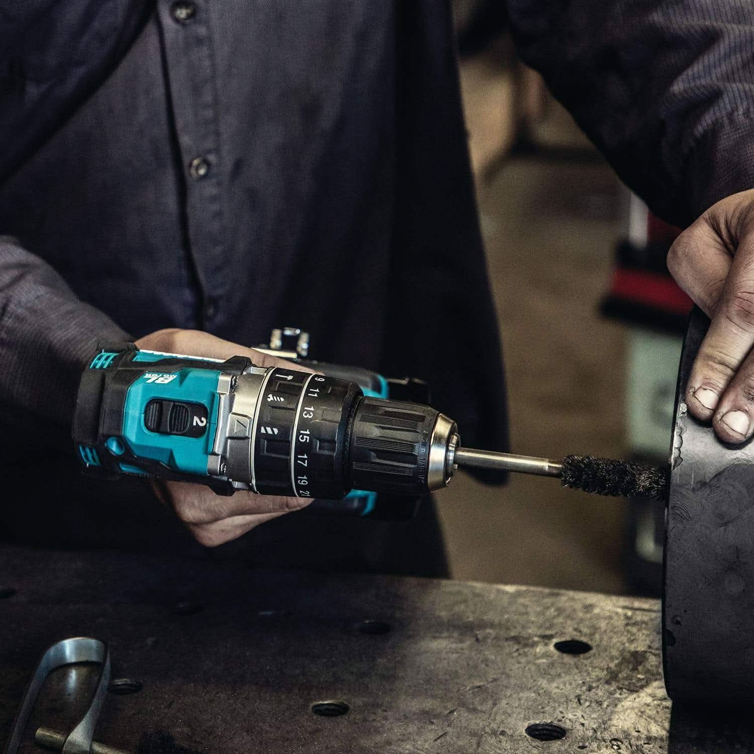 Makita GPH02D 40V max XGT Compact Brushless Cordless 1/2" Hammer Driver-Drill Kit (2.5Ah) - Image 3