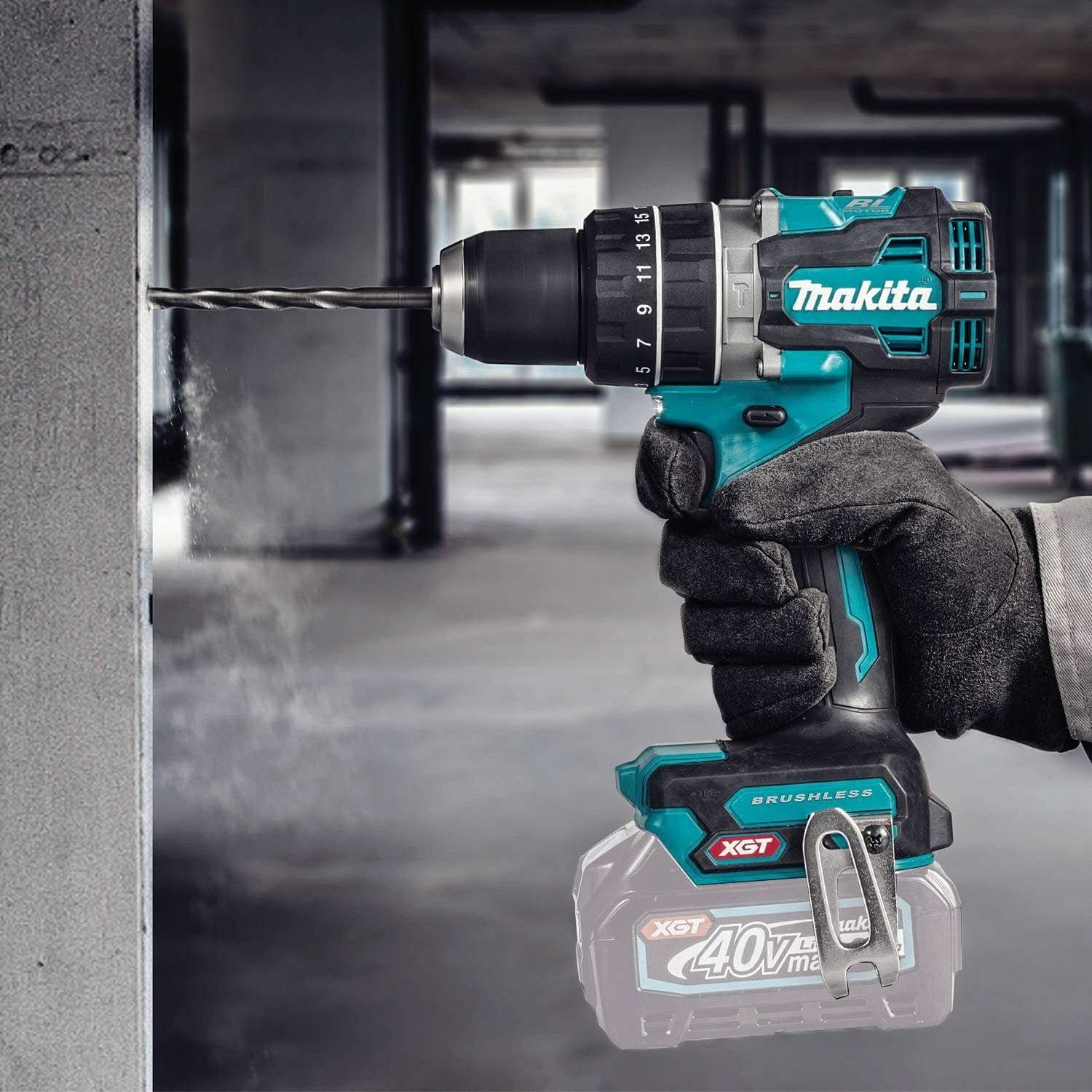 Makita GPH02Z 40V max XGT Compact Brushless Cordless 1/2" Hammer Driver-Drill, Tool Only - Image 3