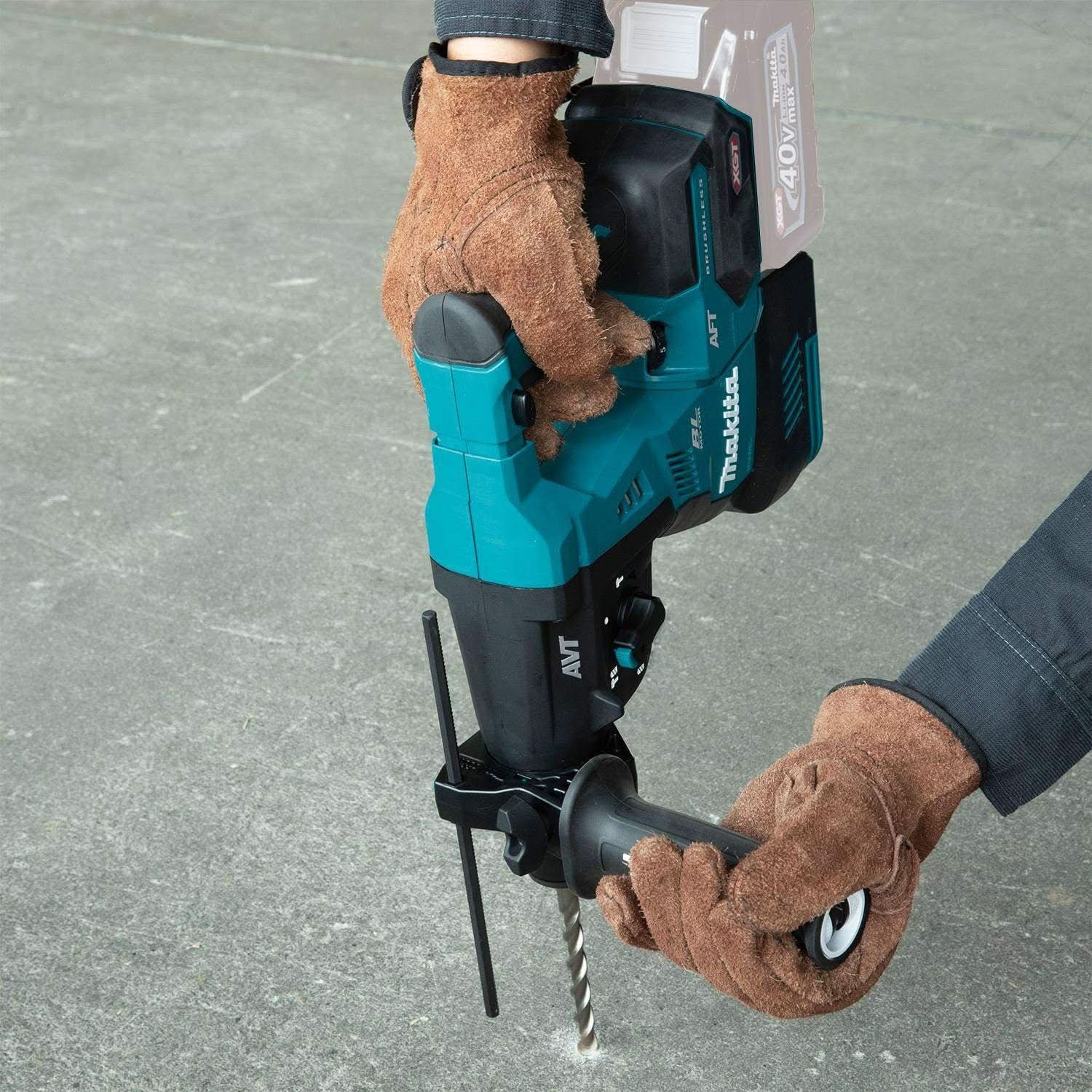 Makita GRH01Z 40V max XGT Brushless Cordless 1-1/8" SDS-PLUS AVT Rotary Hammer, AFT, AWS Capable, Tool Only - Image 3