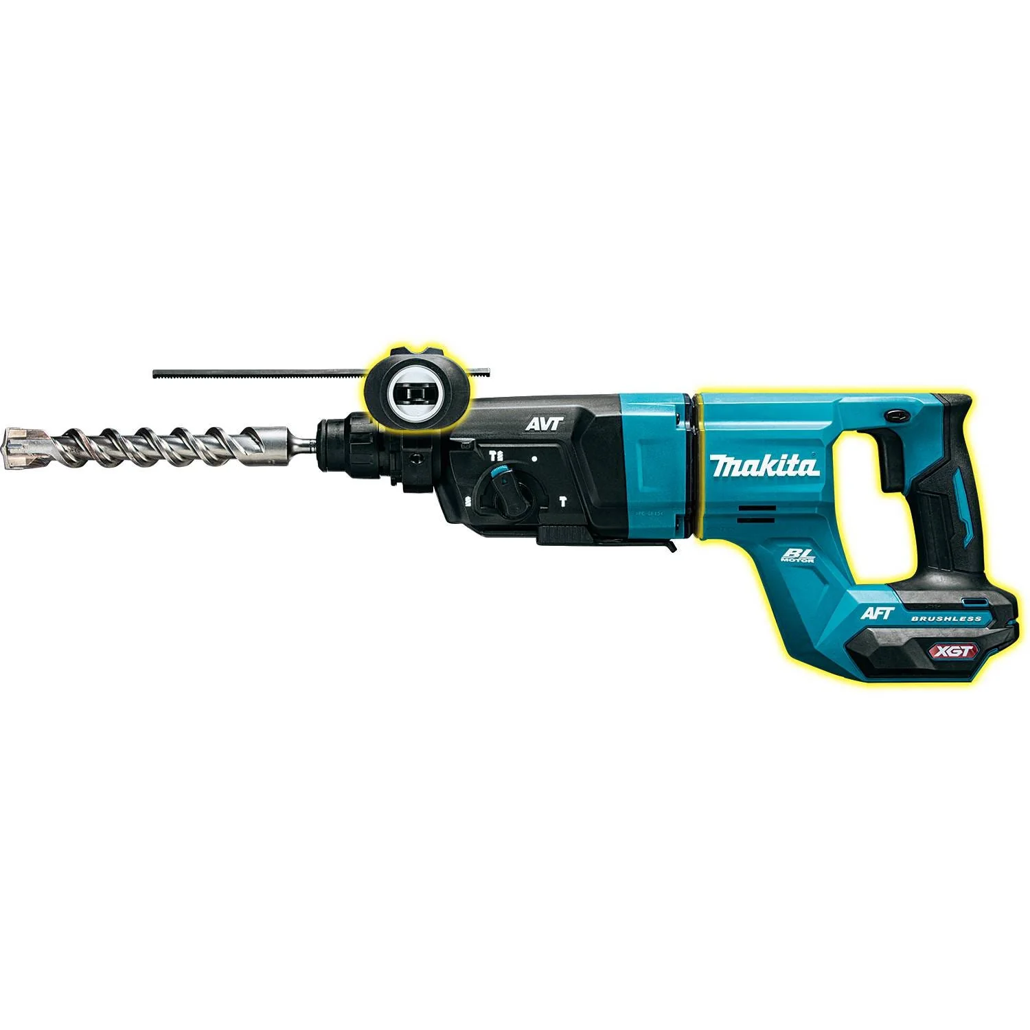 Makita PROMO GRH07Z 40V max XGT Brushless Cordless 1-1/8" SDS-PLUS AVT Rotary Hammer (D-Handle), AFT, AWS Capable, Tool Only (PROMO) - Image 2