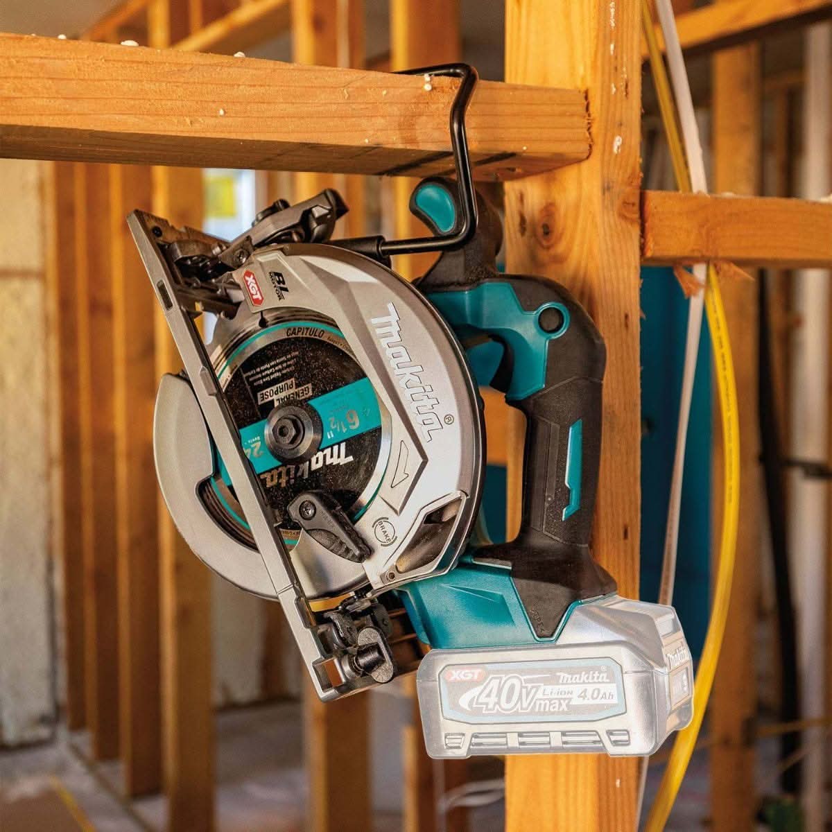 Makita GSH05Z 40V max XGT Brushless Cordless 6-1/2" Circular Saw, AWS Capable, Tool Only - Image 3