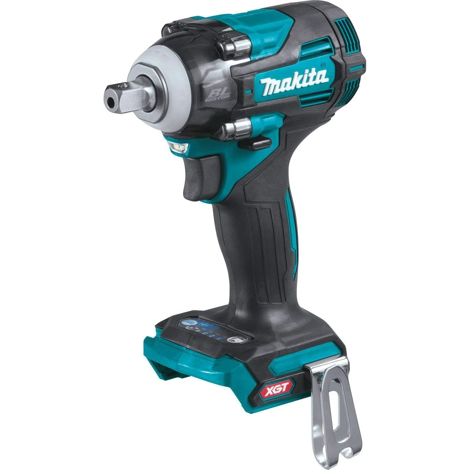 Makita GWT05Z 40V max XGT Brushless Cordless 4-Speed 1/2″ Sq. Drive Impact Wrench w/ Detent Anvil, Tool Only