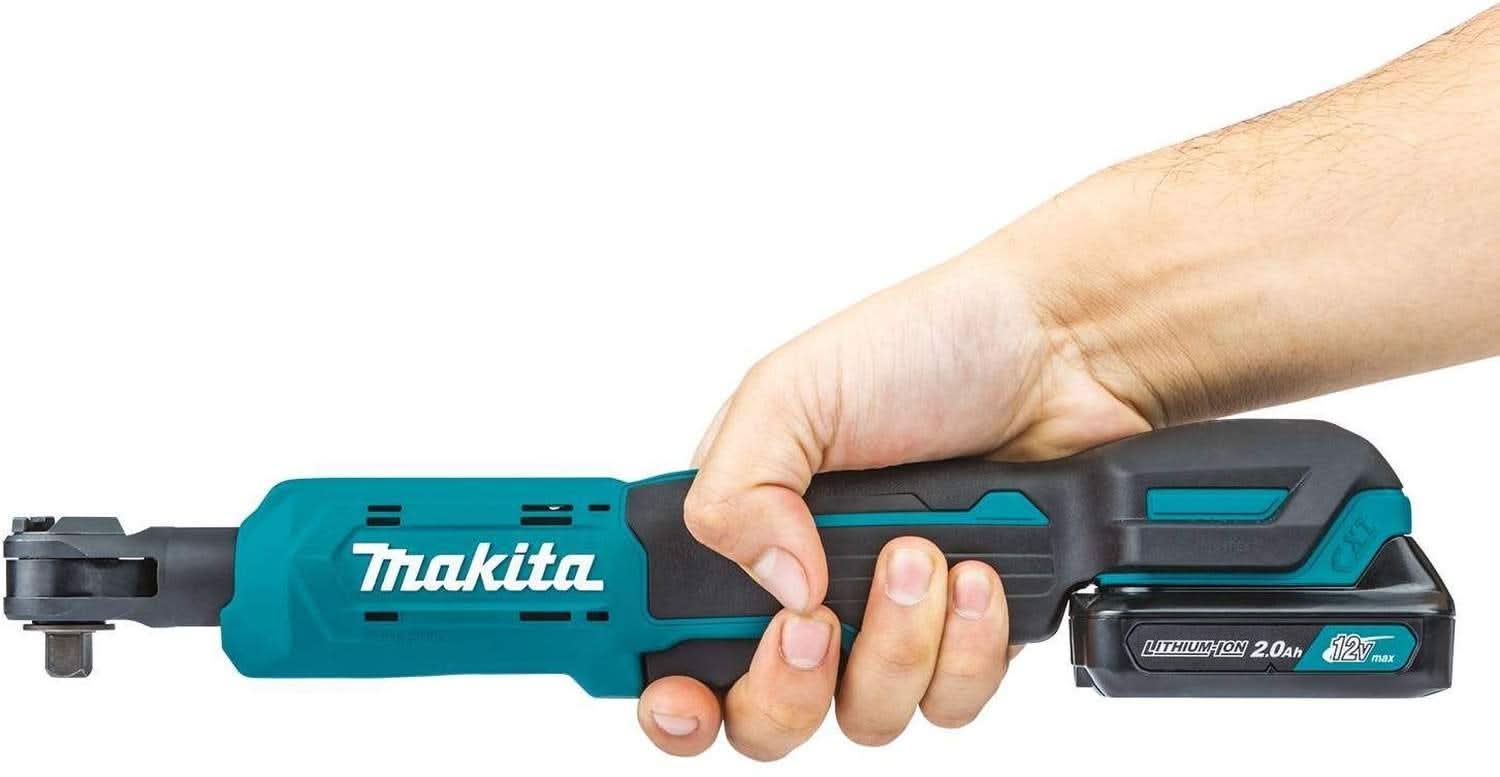 Makita RW01R1 12V max CXT Lithium-Ion Cordless 3/8" / 1/4" Sq. Drive Ratchet Kit (2.0Ah) - Image 3
