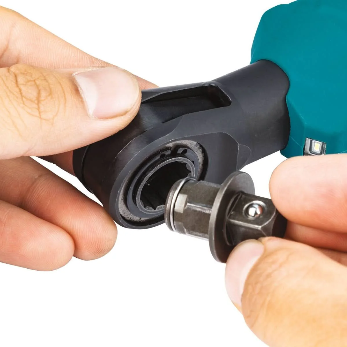 Makita XRW01Z 18V LXT Lithium-Ion Cordless 3/8-Inch / 1/4-Inch Sq. Drive Ratchet, Tool Only (PROMO) - Image 2