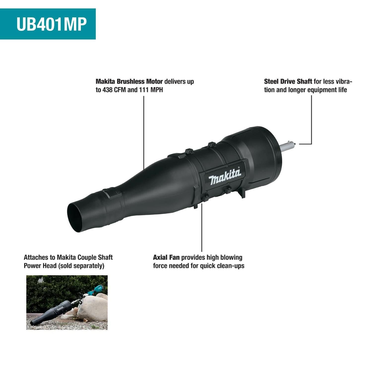 Makita UB401MP Blower Couple Shaft Attachment - Image 2