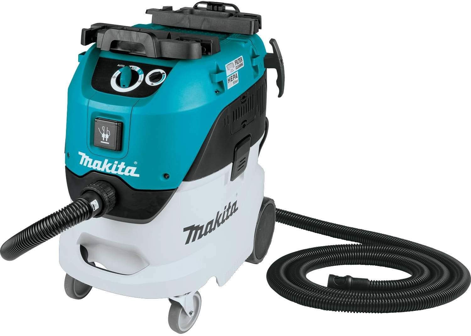 Makita VC4210L Corded 11 Gallon Wet/Dry HEPA Filter Dust Extractor/Vacuum, AWS Capable - Image 1