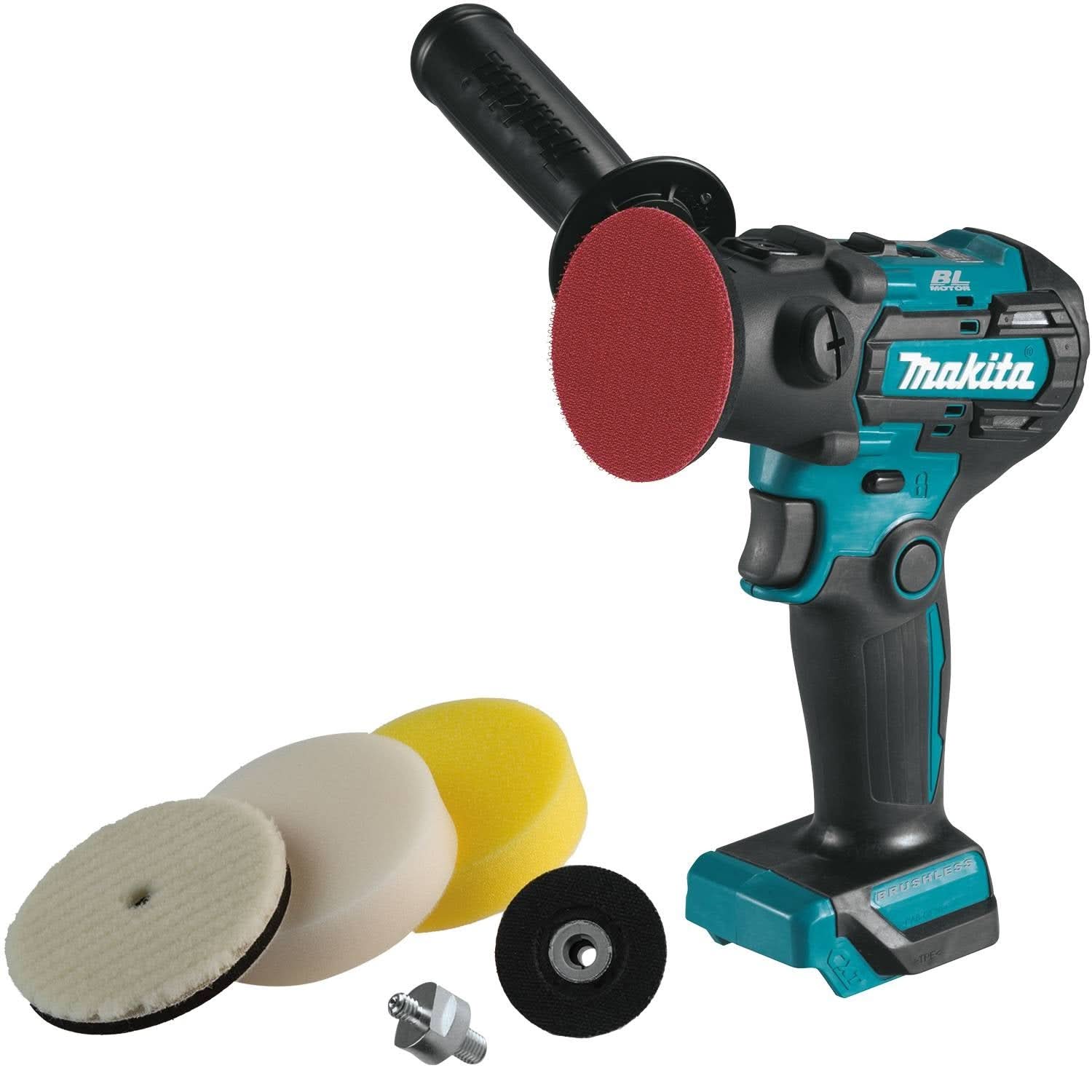 Makita VP01Z 12V max CXT Lithium”â€˜Ion Brushless 3″ Polisher / 2″ Sander, Tool Only