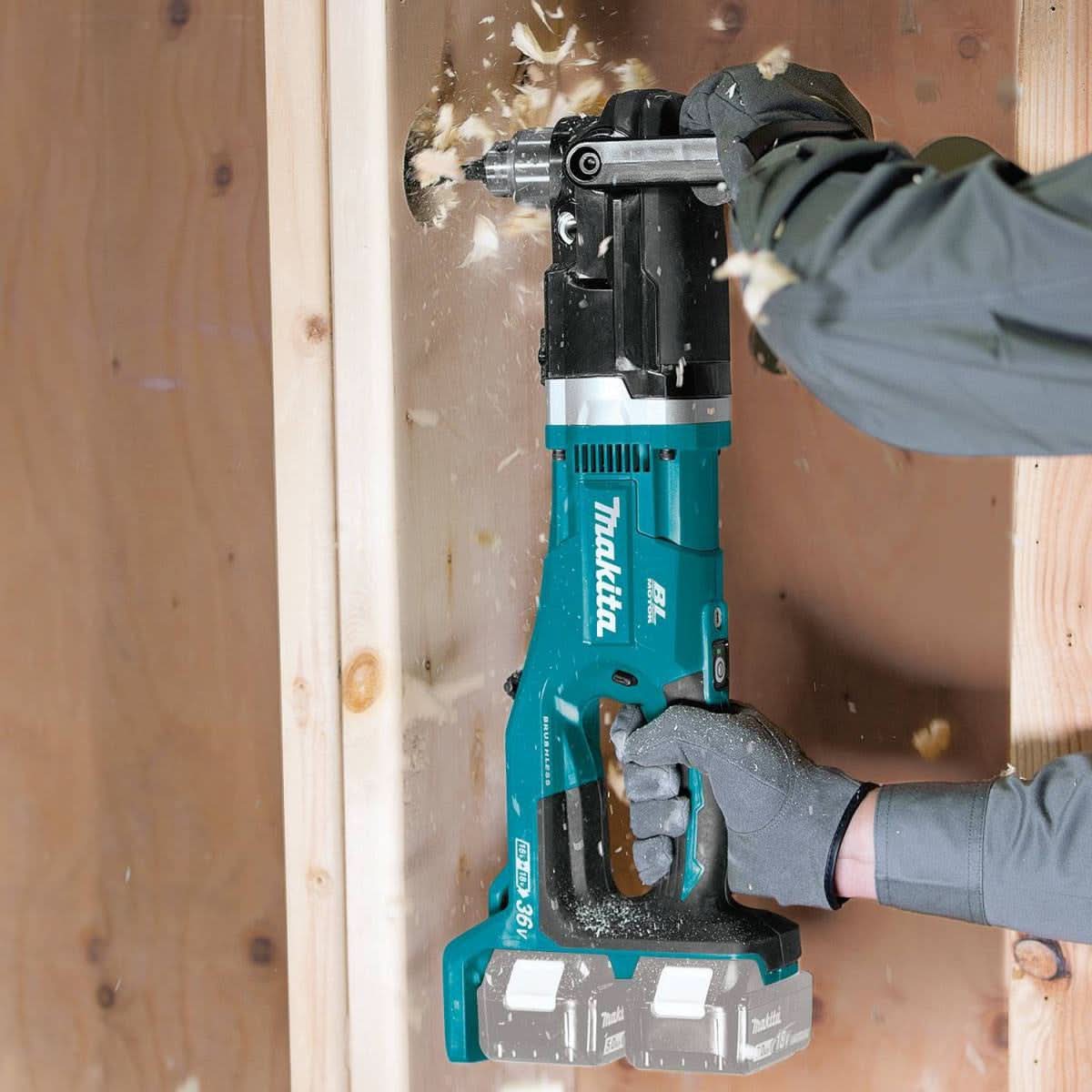 Makita XAD03Z 36V (18V X2) LXT Brushless 1/2" Right Angle Drill, Tool Only - Image 2