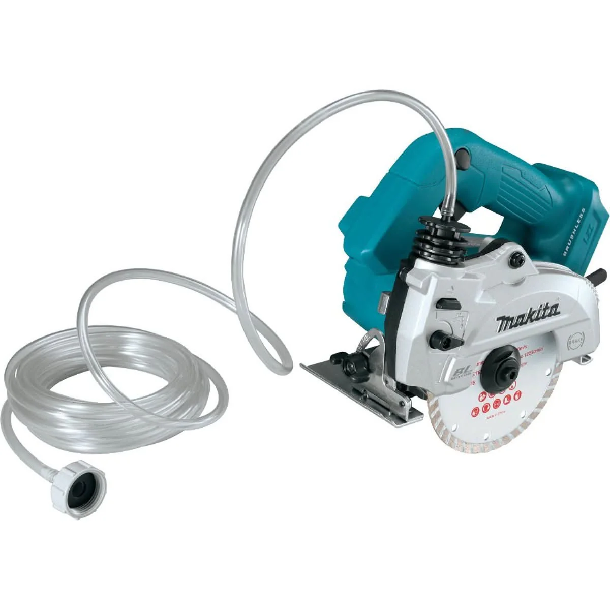 Makita XCC01Z 18V LXT Lithium-Ion Brushless Cordless 5" Wet/Dry Masonry Saw, AWS Capable, Tool Only - Image 2