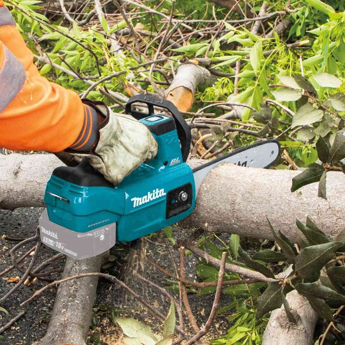 Makita XCU06Z 18V LXT Lithium-Ion Brushless Cordless 10" Top Handle Chain Saw, Tool Only - Image 2