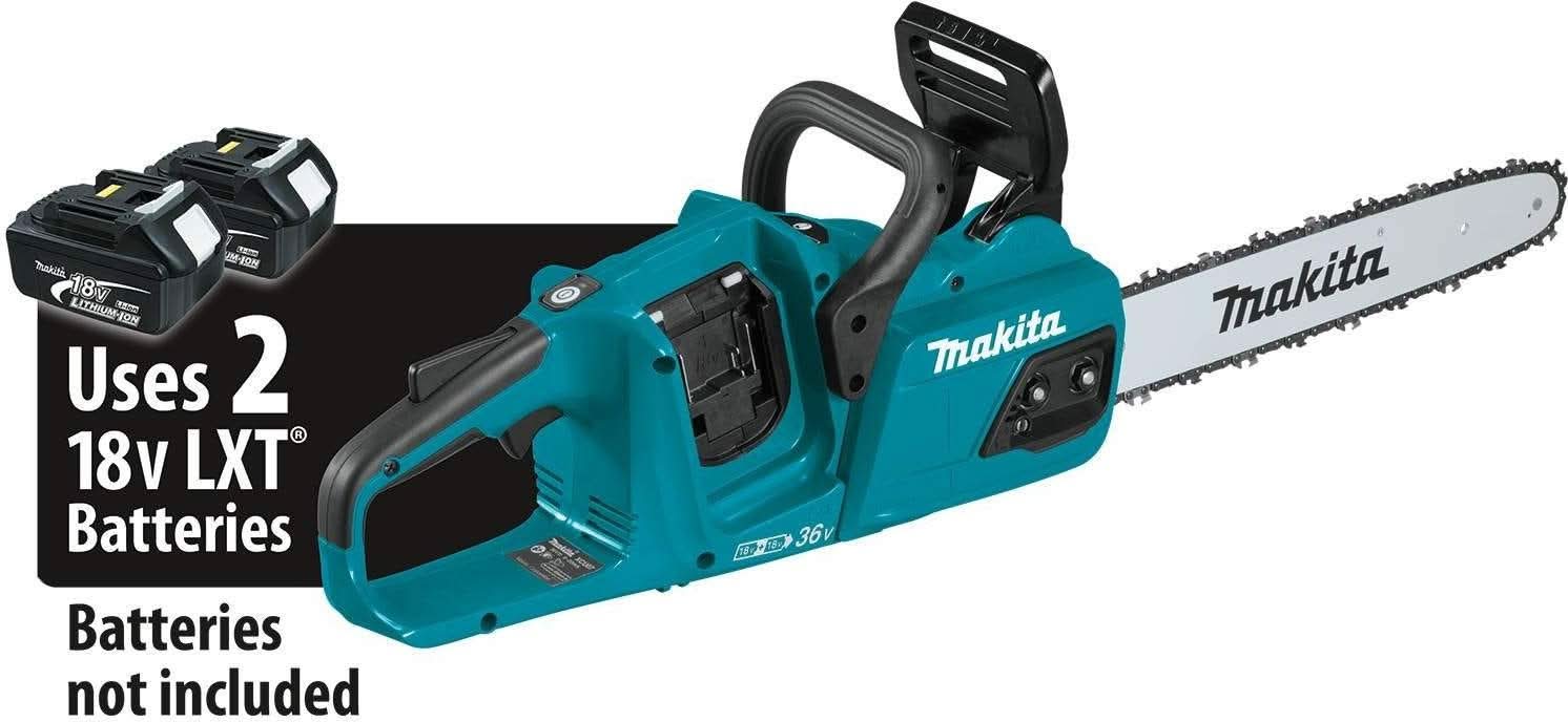 Makita XCU07Z 36V (18V X2) LXT Brushless 14″ Chain Saw, Tool Only