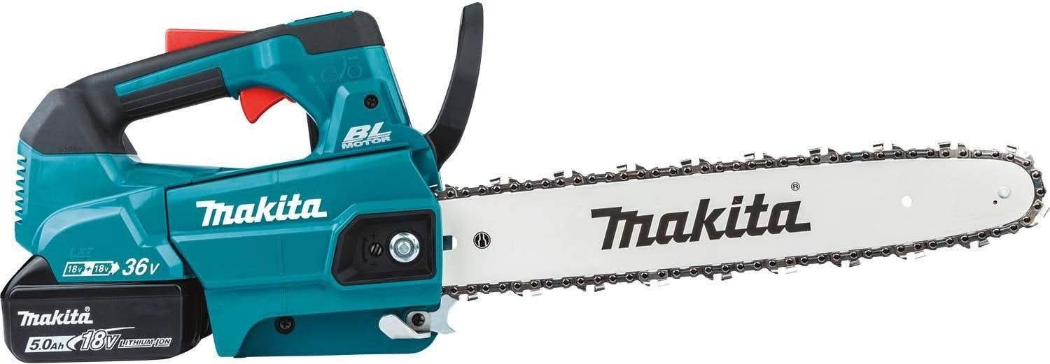 Makita XCU08PT 36V (18V X2) LXT Brushless 14" Top Handle Chain Saw Kit (5.0Ah) - Image 3