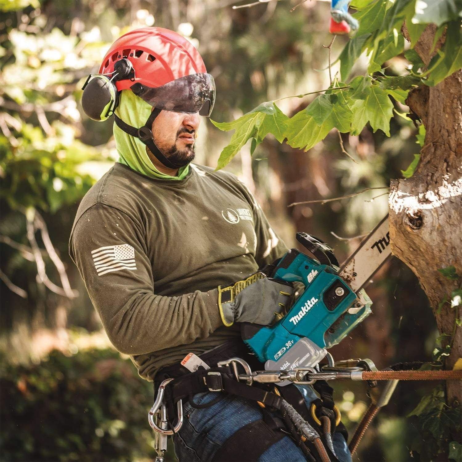 Makita XCU08Z 36V (18V X2) LXT Brushless 14" Top Handle Chain Saw, Tool Only - Image 2