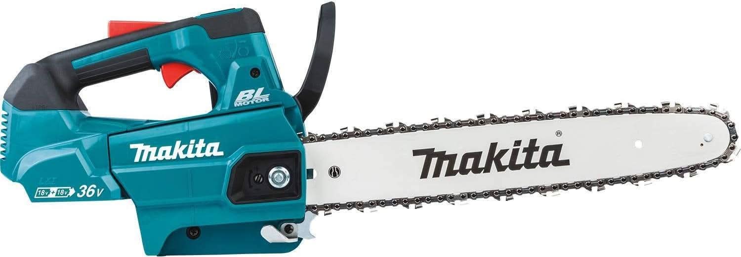 Makita XCU08Z 36V (18V X2) LXT Brushless 14″ Top Handle Chain Saw, Tool Only