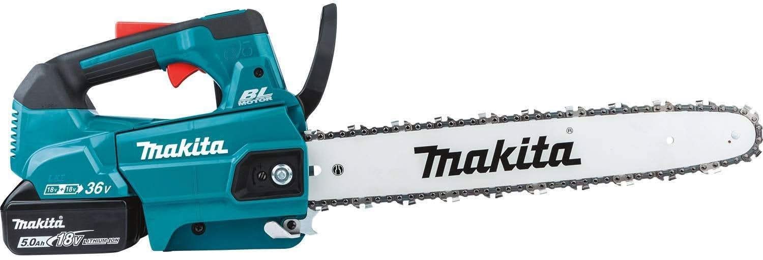 Makita XCU09PT 36V (18V X2) LXT Brushless 16" Top Handle Chain Saw Kit (5.0Ah) - Image 2