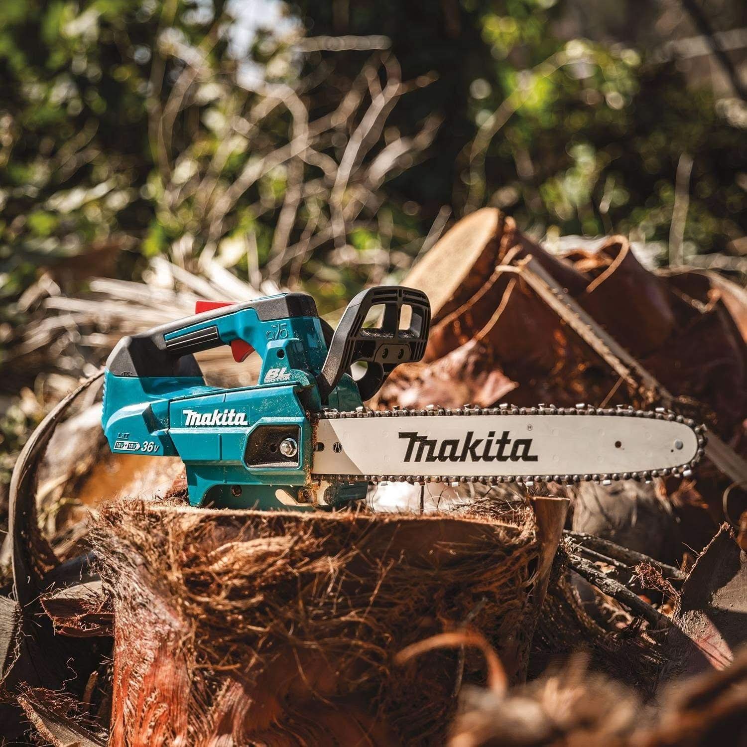 Makita XCU09Z 36V (18V X2) LXT Brushless 16" Top Handle Chain Saw, Tool Only - Image 2