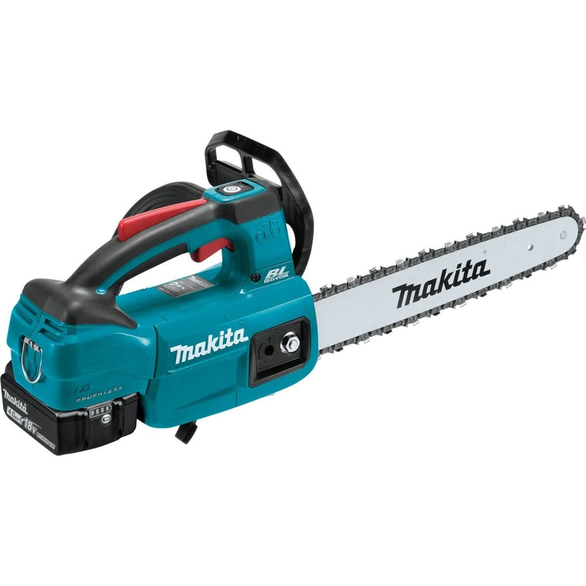 Makita XCU10SM1 18V LXT Lithium-Ion Brushless Cordless 12" Top Handle Chain Saw Kit (4.0 Ah) - Image 1