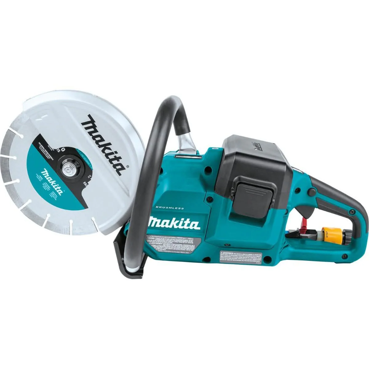 Makita XEC01PT1 36V (18V X2) LXT Brushless 9" Power Cutter Kit, with AFT, Electric Brake, 4 Batteries (5.0 Ah) - Image 2