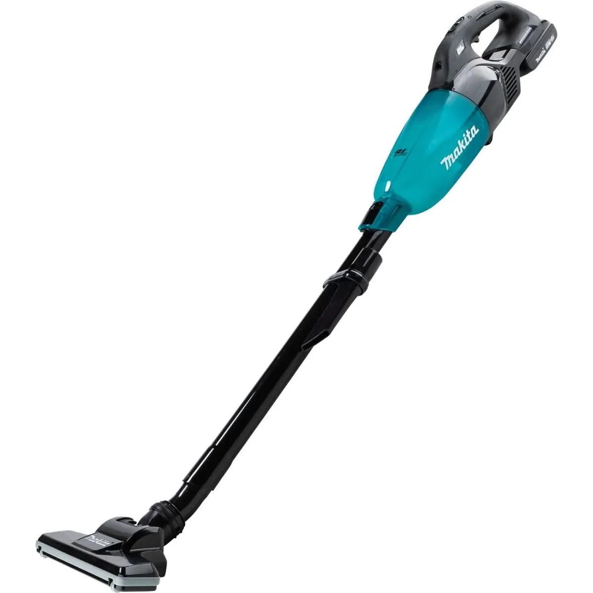 Makita XLC08R1B 18V LXT Lithium-ion Brushless Cordless Compact Stick Vacuum Kit, Trigger w/ Lock (2.0Ah) - Image 2