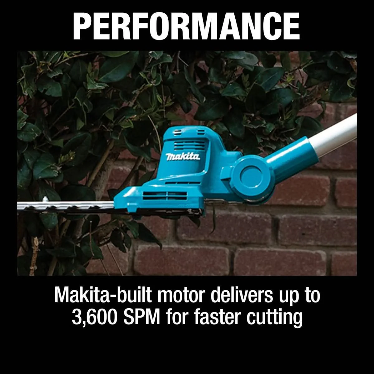 Makita XNU05Z 18V LXT Lithium-Ion Cordless 18" Telescoping Articulating Pole Hedge Trimmer, Tool Only - Image 3