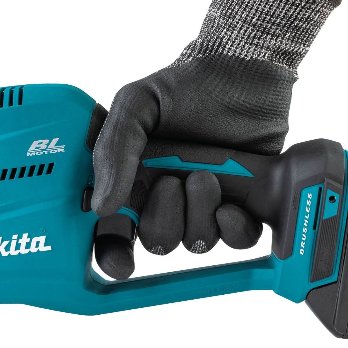 Makita XRJ08Z 18V LXT Lithium-Ion Brushless Cordless Compact One-Handed Recipro Saw, Tool Only - Image 2