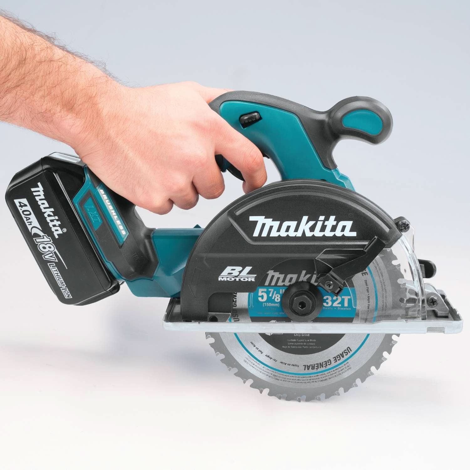 Makita XSC02Z 18V LXT Lithium-Ion Brushless Cordless 5-7/8" Metal Cutting Saw, Tool Only - Image 2
