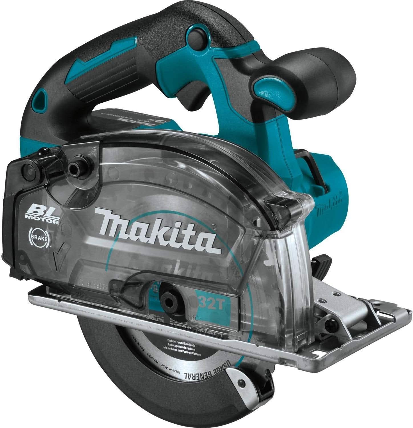 Makita XSC04Z 18V LXT Brushless 5-7/8″ Metal Cutting Saw with Electric Brake, Tool Only