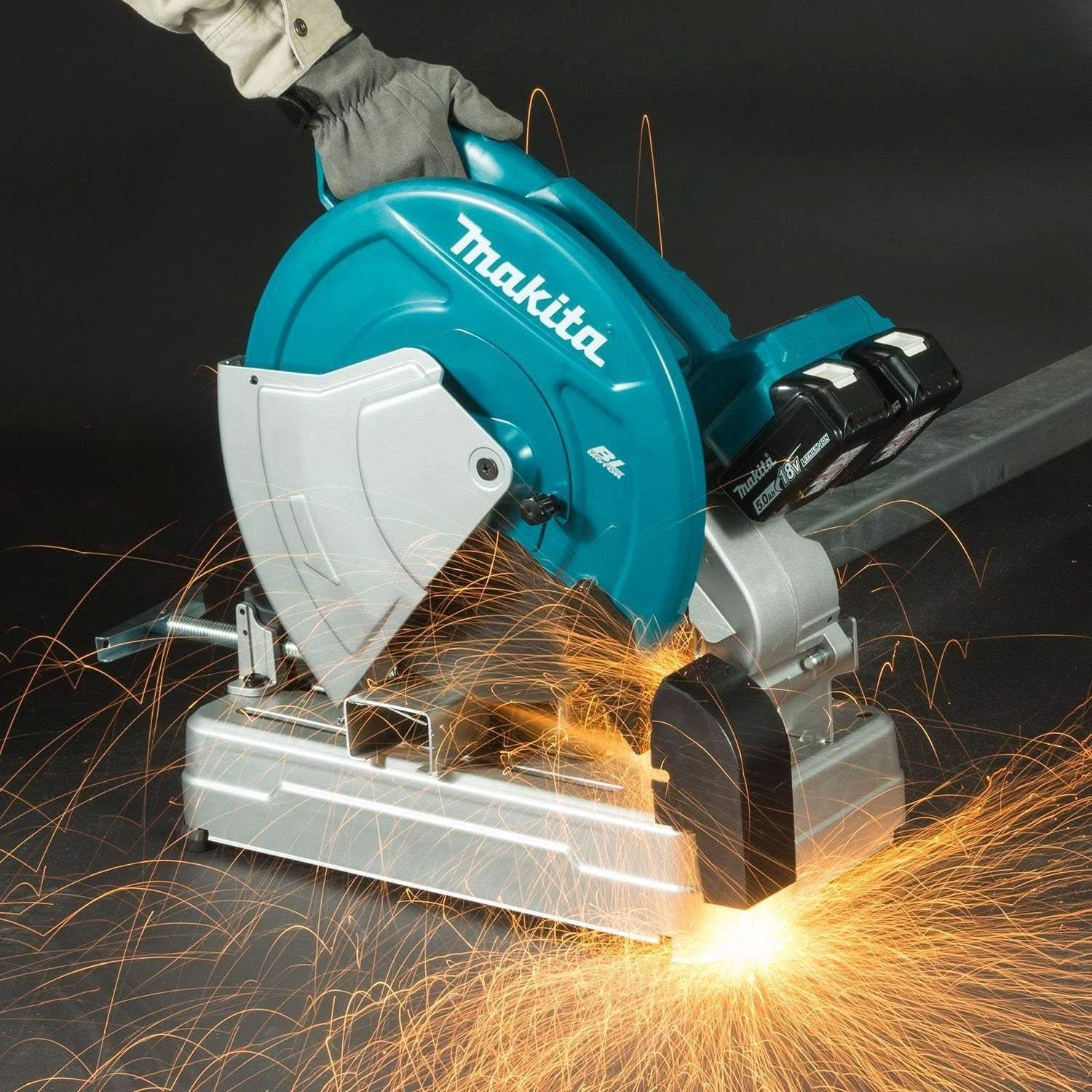 Makita XWL01PT 36V (18V X2) LXT Brushless 14" Cut-Off Saw Kit (5.0Ah) - Image 2