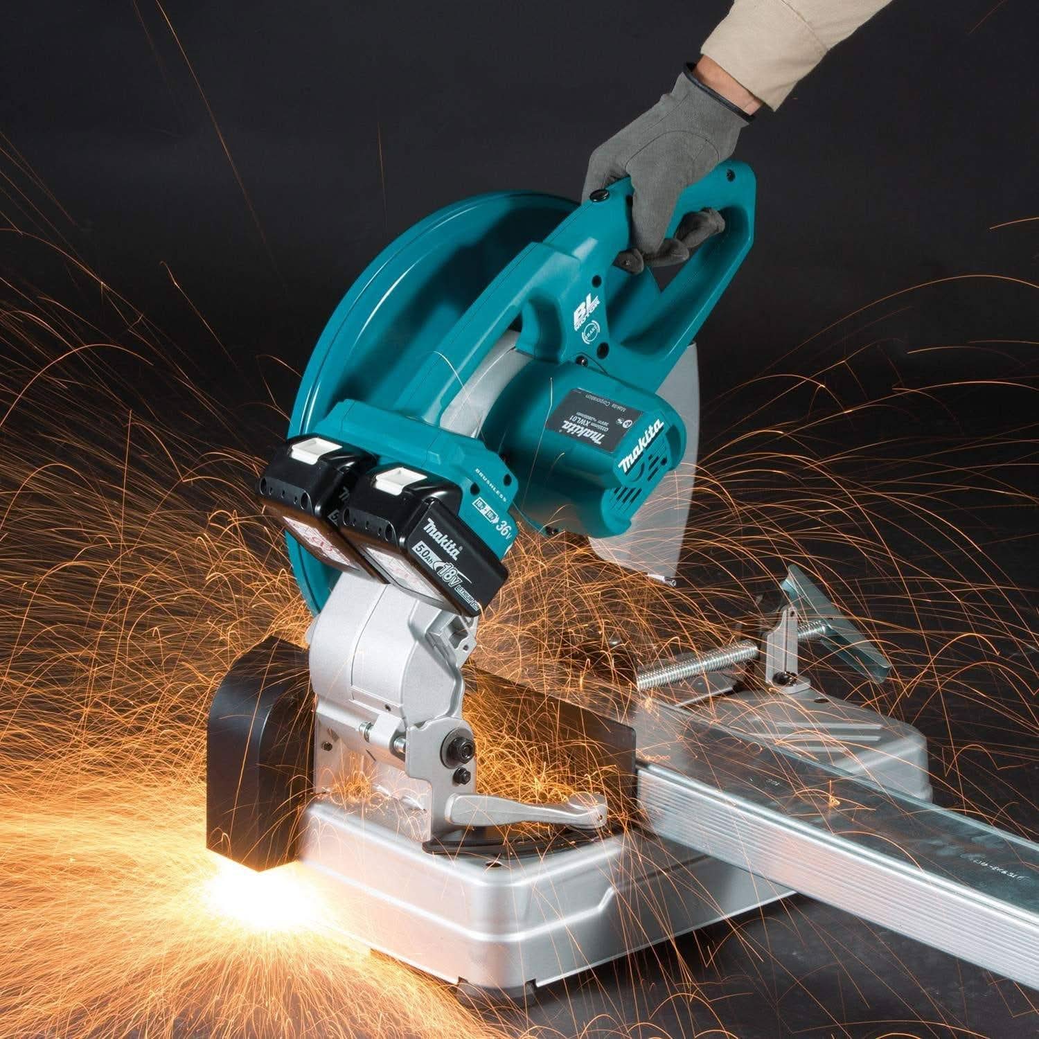 Makita XWL01PT 36V (18V X2) LXT Brushless 14" Cut-Off Saw Kit (5.0Ah) - Image 3