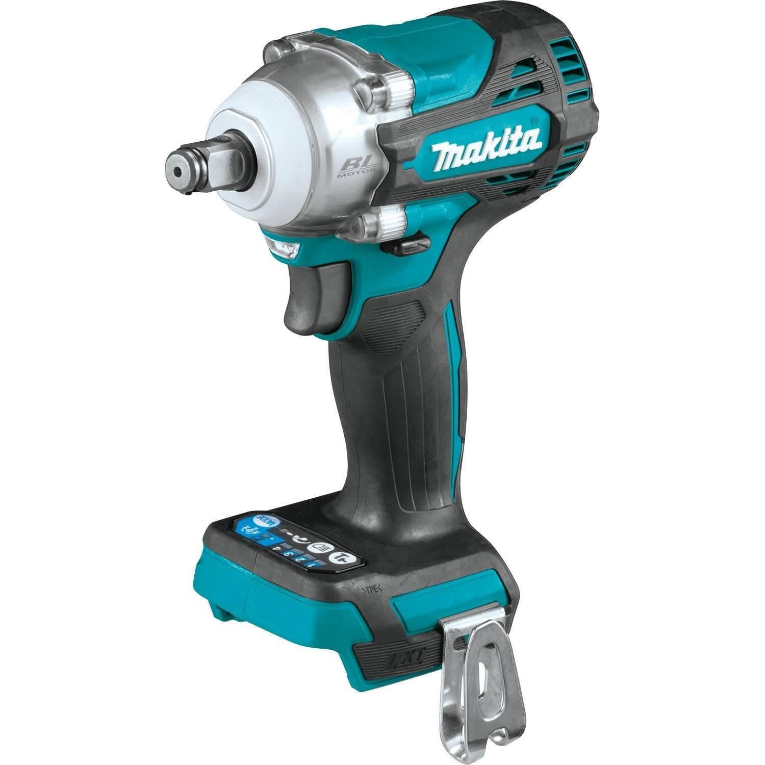 Makita 18V LXT Brushless Cordless 4-Speed 1/2" Impact Wrench w/ Friction Ring Anvil with18V LXT 5.0Ah Battery - Image 2