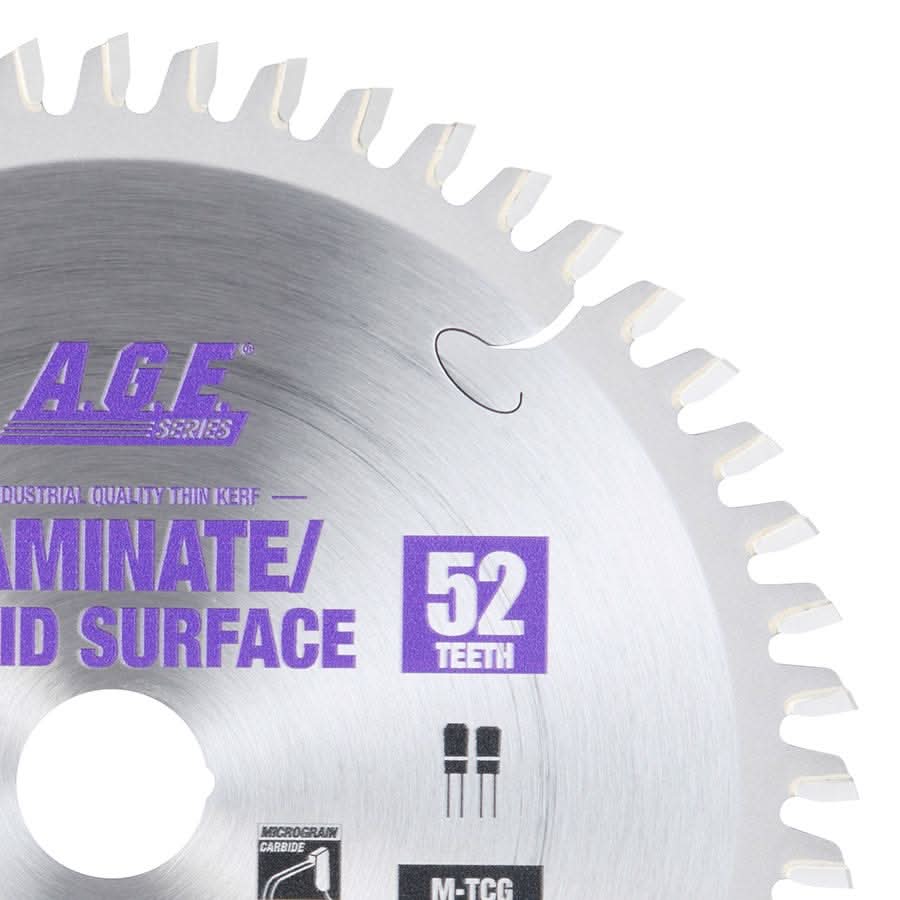 Amana Tools MD168-528TB 168mm x 52T Aluminum/Plastic Circular Saw Blade (Fits Festool TS 60 & SYS 50) - Image 2