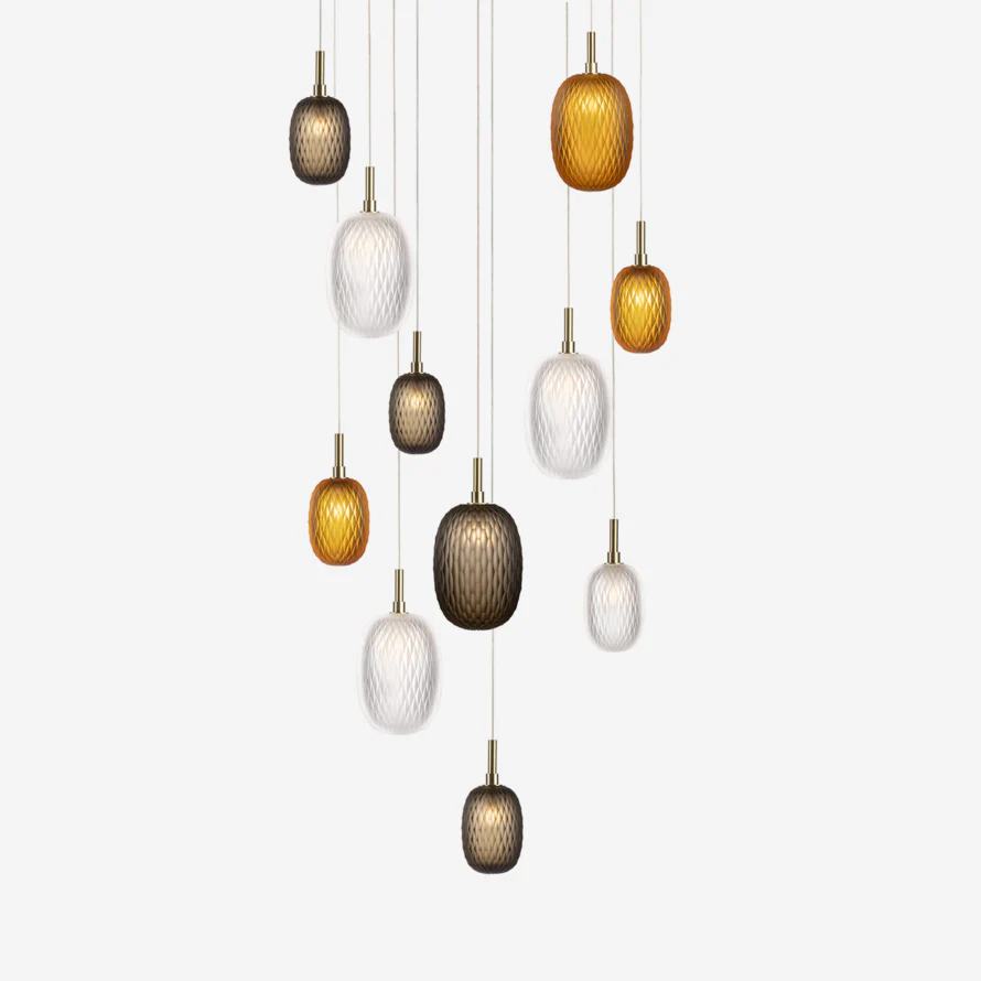 BOMMA - METAMORPHOSIS CLEAR PENDANT - From $1,326.00 - $1,452.00 - Image 1
