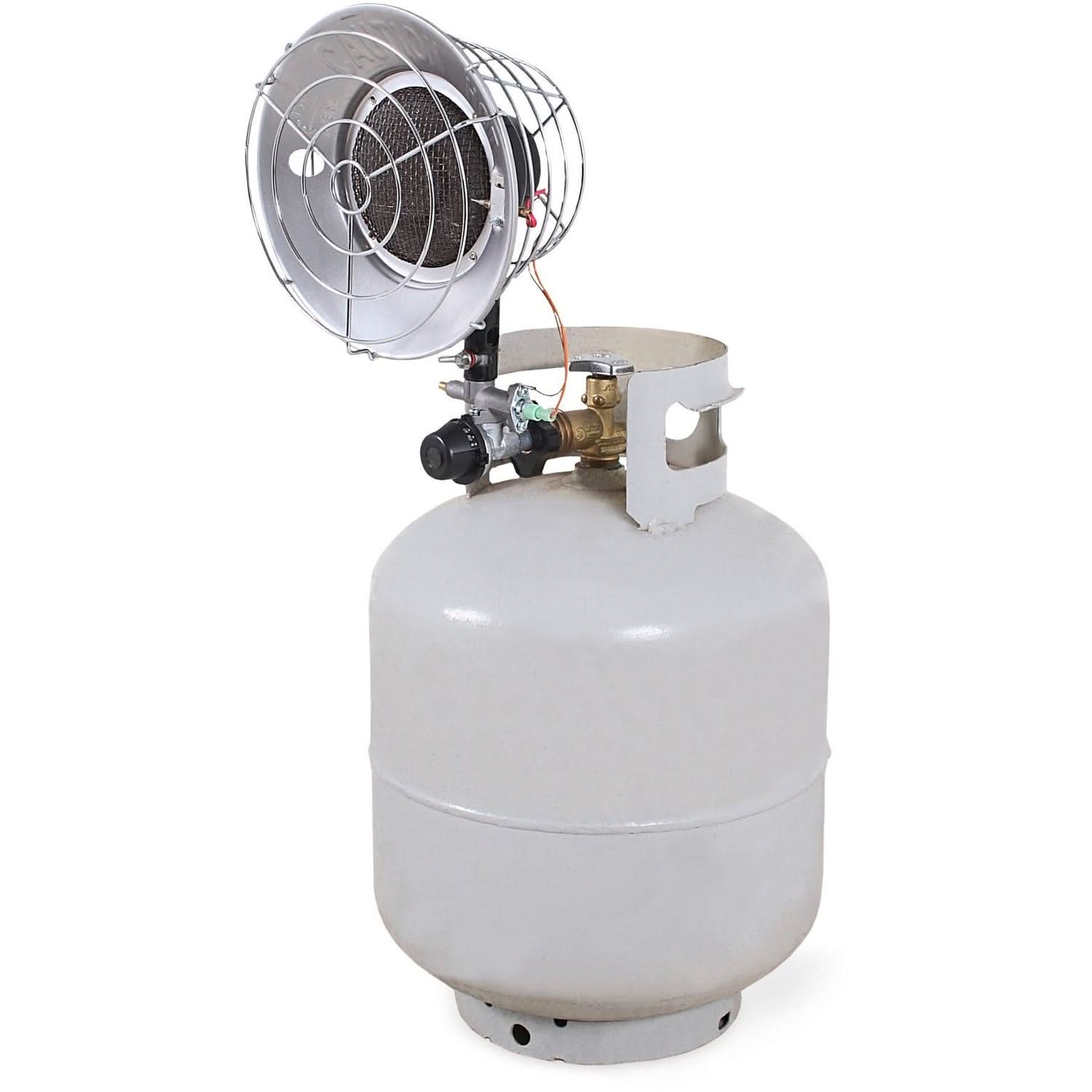 Mi-T-M MH-0015-IM10 Propane Tank-Top Radiant Portable Heater, 9,000 – 16,000 BTU