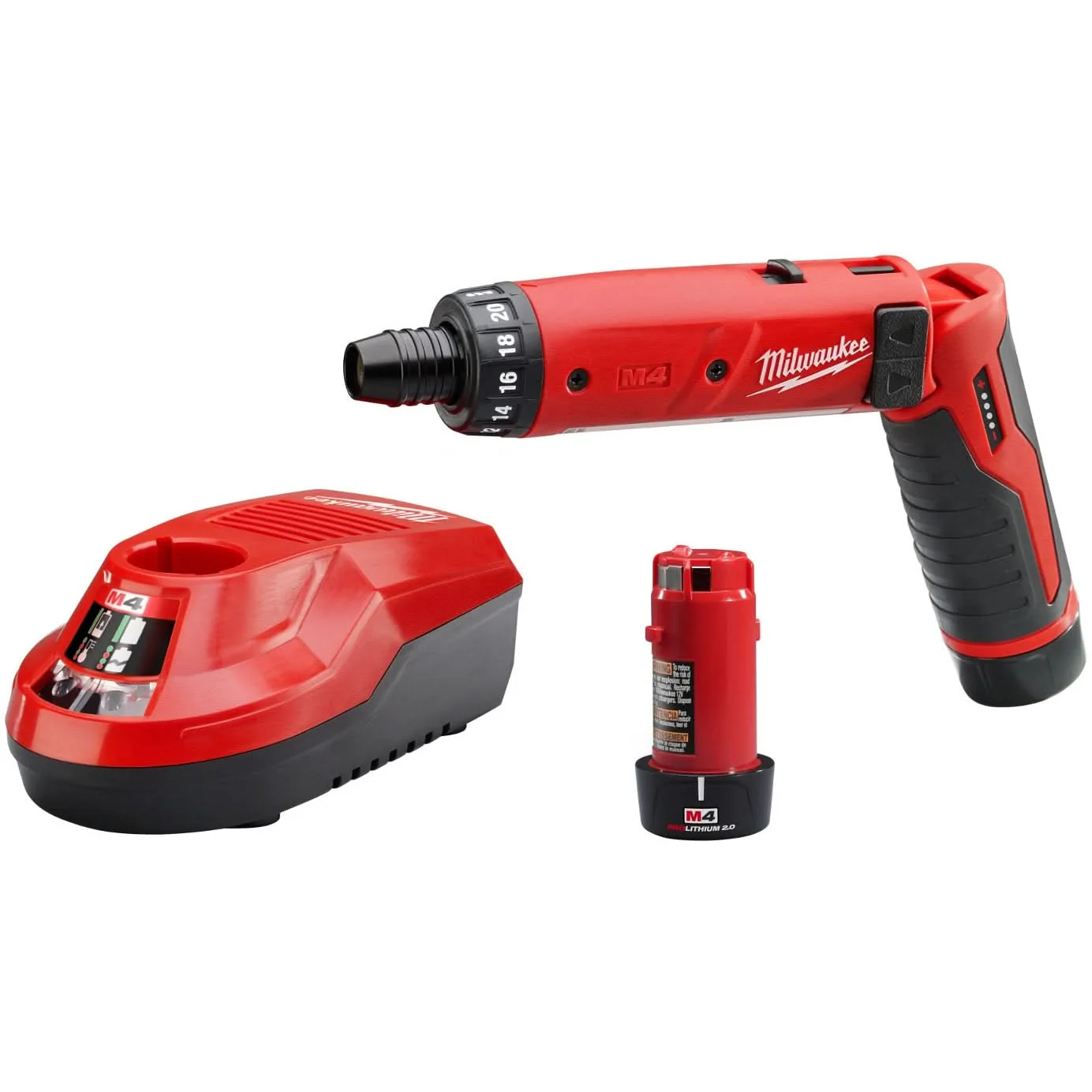 Milwaukee 2101-22 M4 1/4″ Hex Screwdriver Kit