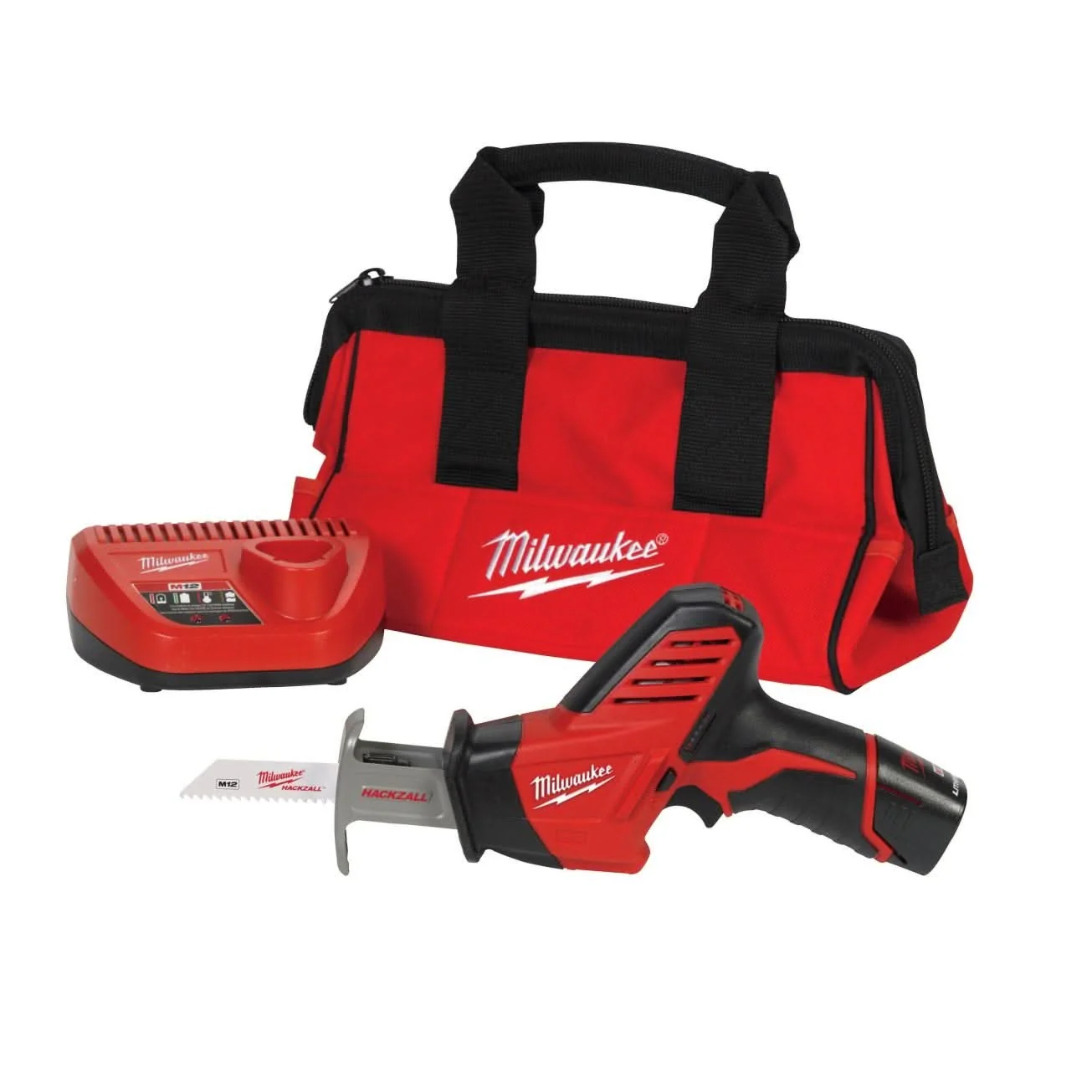 Milwaukee 2420-21 M12 HACKZALL Recip Saw 1.5Ah Kit - Image 2