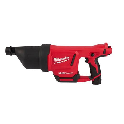 Milwaukee 2572B-21 M12 Airsnake Drain Cleaning Air Gun 2.0Ah Kit - Image 2