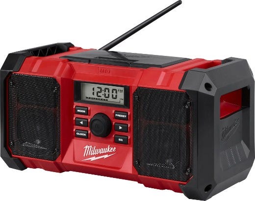 Milwaukee 2890-20 M18 Cordless / Corded Jobsite Radio (PROMO) - Image 3