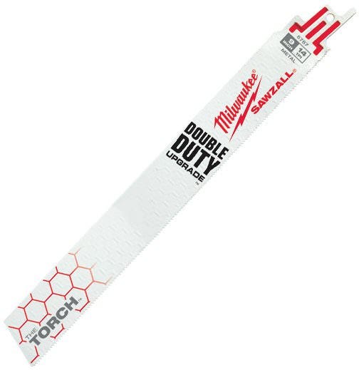 Milwaukee 48-00-5787 9" 14 TPI The Torch SAWZALL Recip Blades (5 Pk) (PROMO) - Image 1