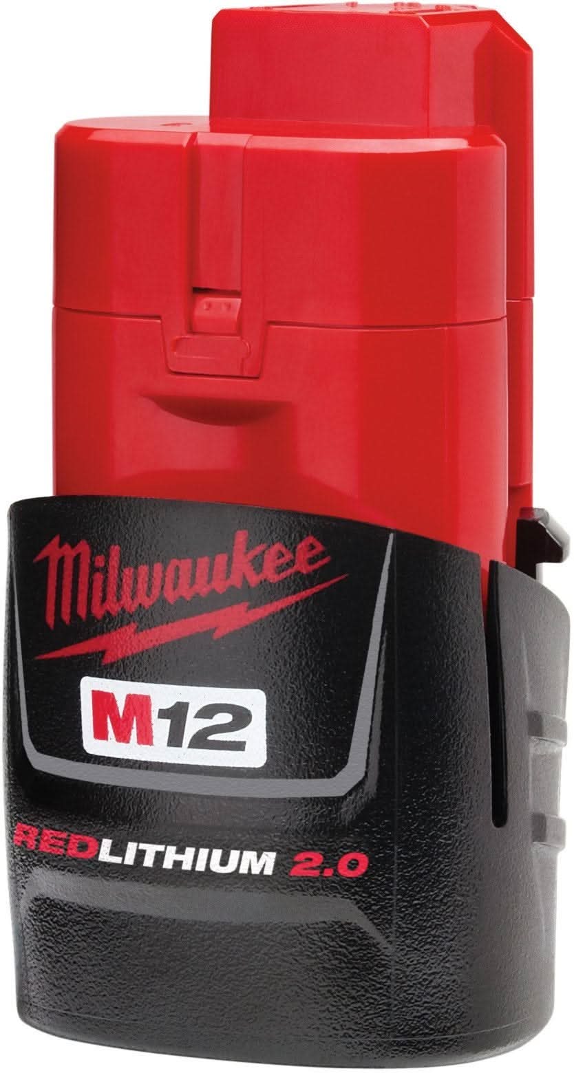 Milwaukee M12 Cordless 3/8" Right Angle Drill/Driver and M12 REDLITHIUM 2.0 Compact Battery Pack - Image 2