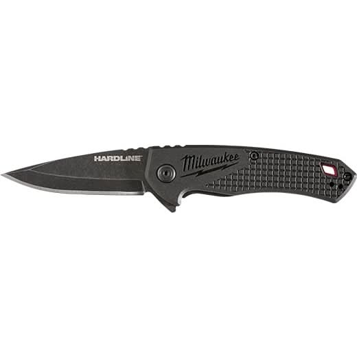 Milwaukee 48-22-1997 2.5" HARDLINE Smooth Blade Pocket Knife - Image 1