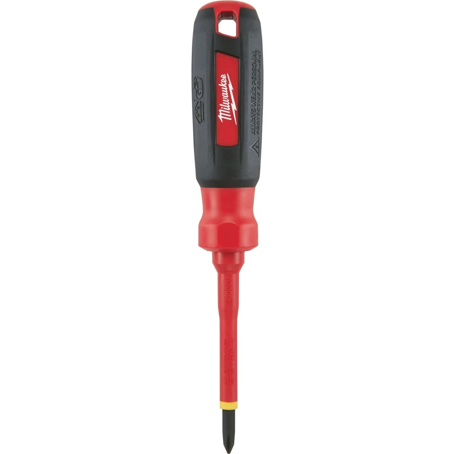 Milwaukee 48-22-2211 #1 Phillips - 3" 1000V Insulated Screwdriver - Image 1