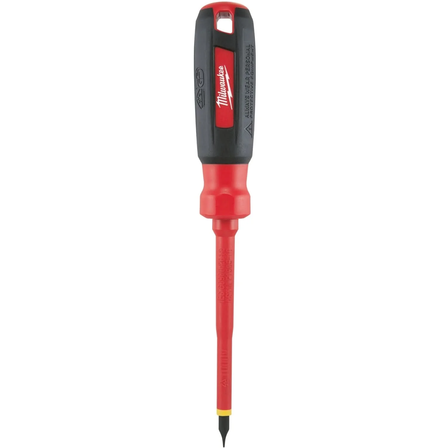 Milwaukee 48-22-2231 3/16" Cabinet - 4" 1000V Insulated Screwdriver - Image 1