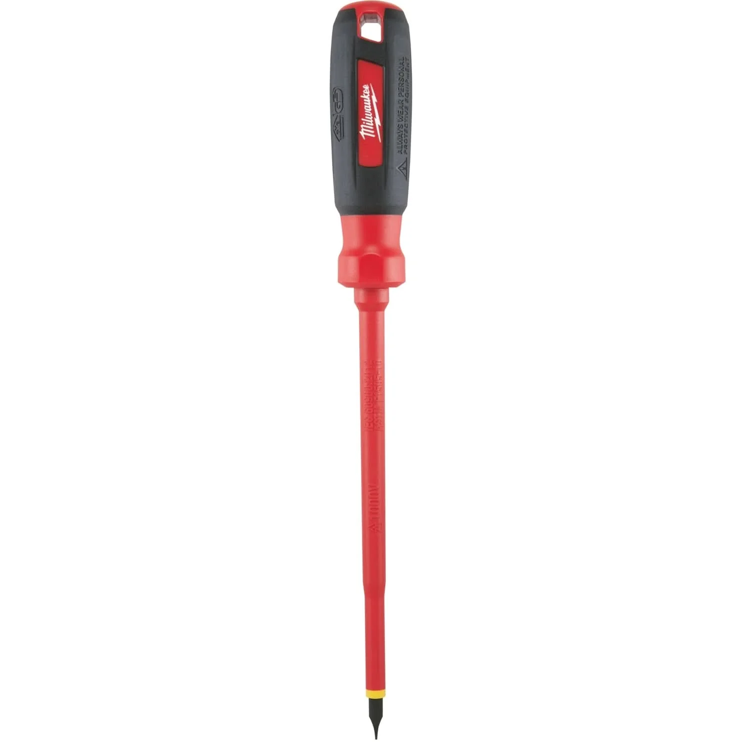 Milwaukee 48-22-2232 3/16" Cabinet - 6" 1000V Insulated Screwdriver - Image 1