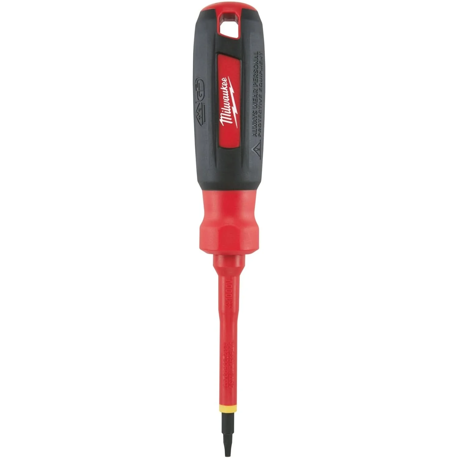 Milwaukee 48-22-2251 #1 Square - 3" 1000V Insulated Screwdriver - Image 1