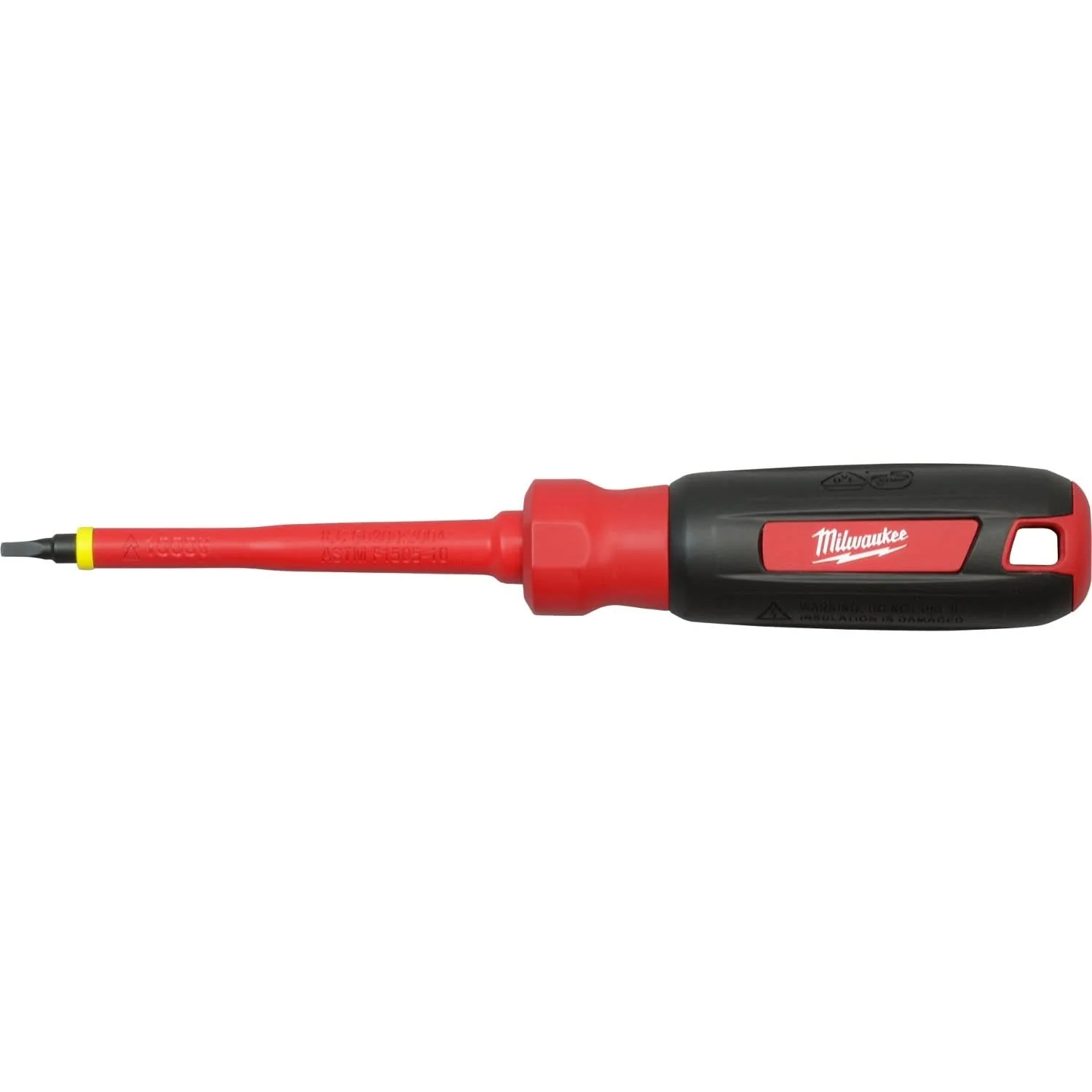 Milwaukee 48-22-2252 #2 Square - 4" 1000V Insulated Screwdriver - Image 1