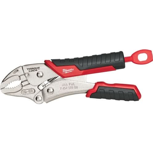 Milwaukee 48-22-3405 5" TORQUE LOCK Curved Jaw Locking Pliers with Durable Grip - Image 1