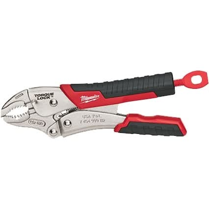 Milwaukee 48-22-3407 7" TORQUE LOCK Curved Jaw Locking Pliers with Durable Grip - Image 1