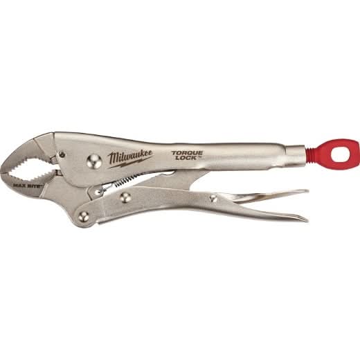 Milwaukee 48-22-3610 10" MAXBITE CURVED JAW LOCKING PLIERS - Image 1