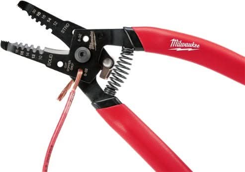 Milwaukee 48-22-6109 WIRE STRIPPER/CUTTER FOR SOLID & STRANDED WIRE - Image 3
