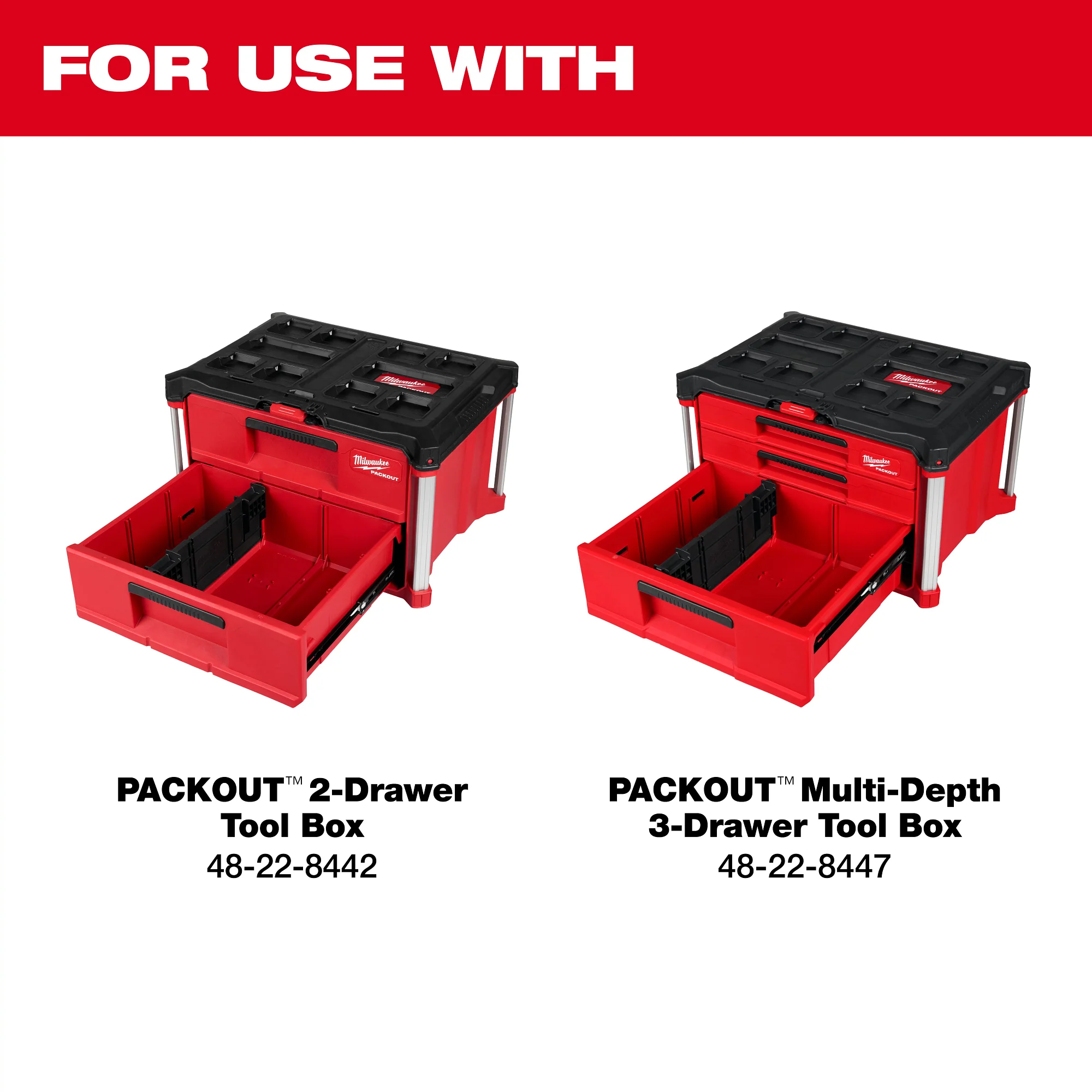 Milwaukee 48-22-8047 Divider for PACKOUT Drawer Tool Boxes - Image 2
